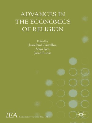 cover image of Advances in the Economics of Religion